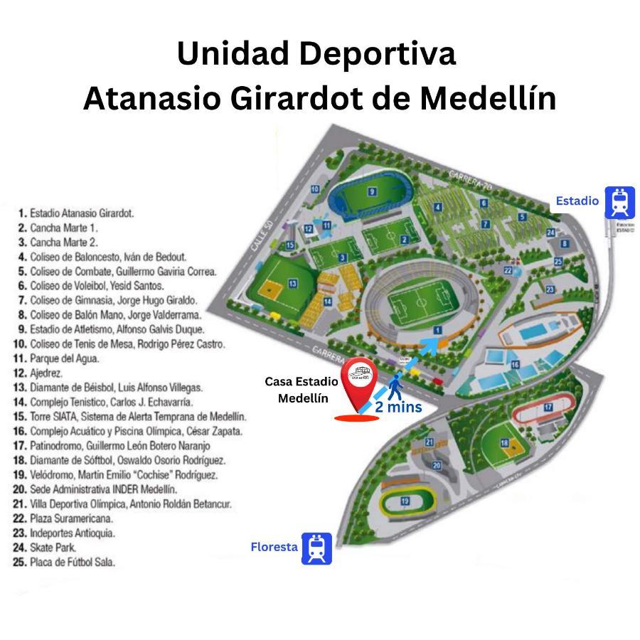 Casa Estadio Medellin ! Apartamentos Renovados En Excelente Ubicacion Laureles Estadio Buitenkant foto
